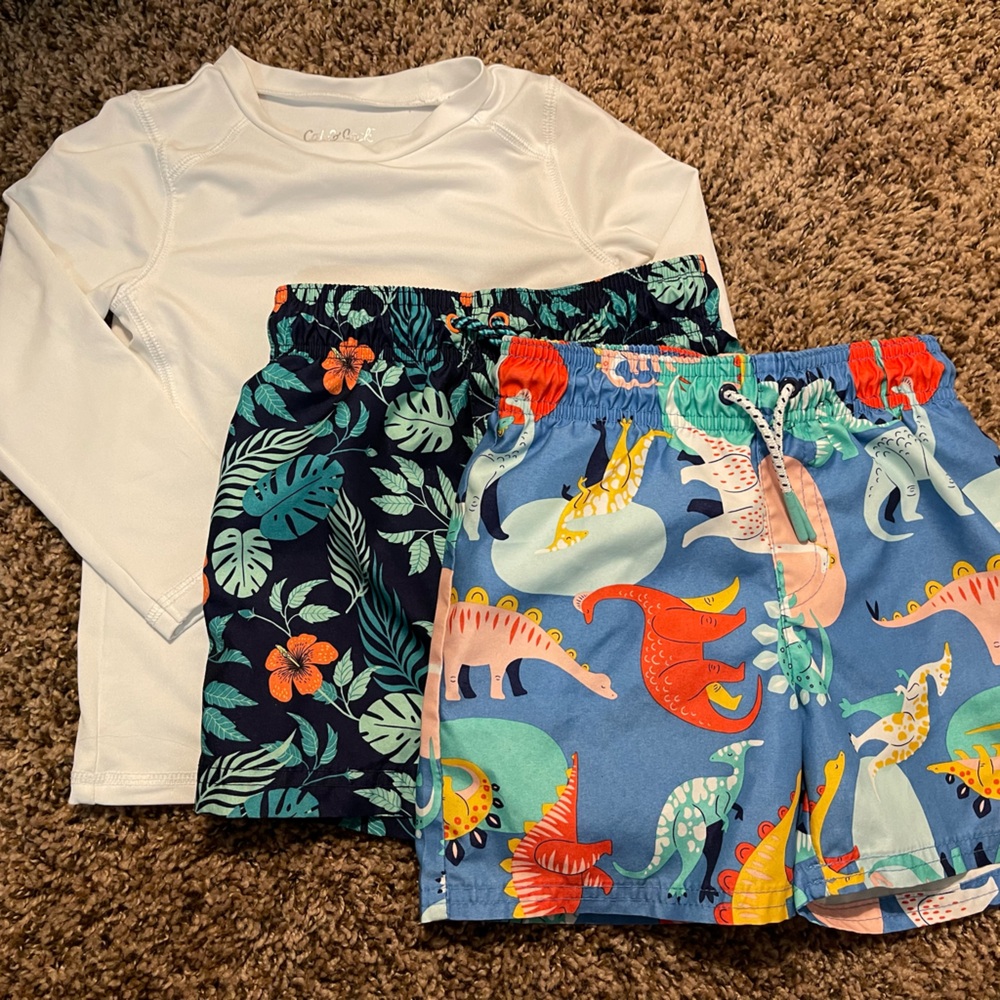 Toddler Boy Cat & Jack Swim Lot - 3T